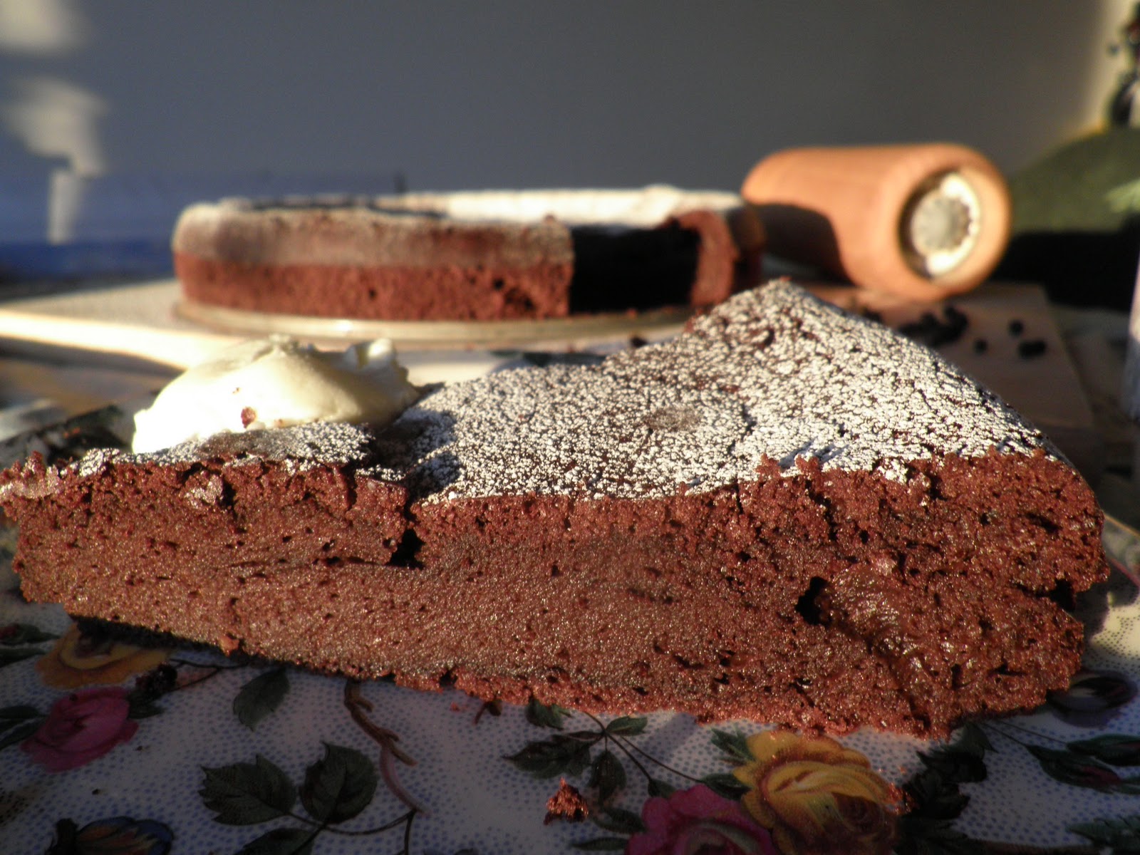 ...With Love and Cake Chocolate and Black Pepper Cake.