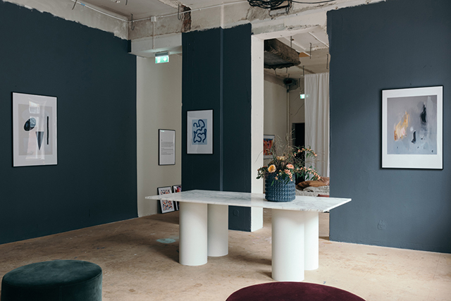 Lovisa Häger creates the Colorful Studio for Wall of Art