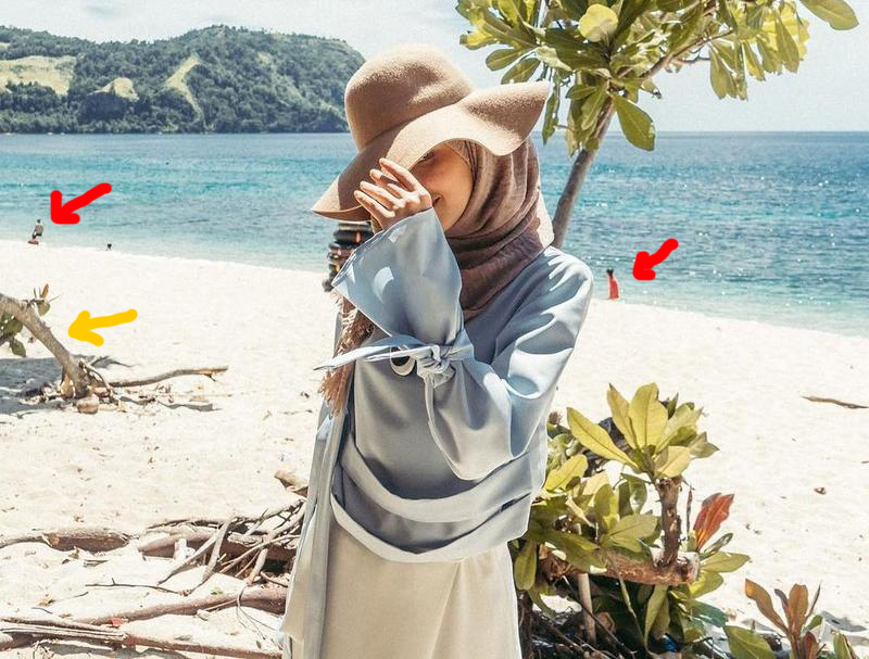 Cara menghilangkan Objek lain di foto dengan menggunakan Photoshop