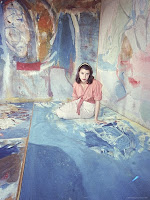 Helen Frankenthaler | female artists | Discover great women artists at http://schulmanart.blogspot.com/2011/06/ten-women-artists-every-young-girl.html