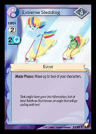 My Little Pony Extreme Sledding Equestrian Odysseys CCG Card