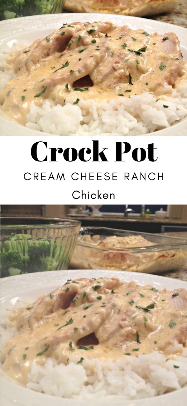 Crock Pot Cream Cheese Ranch Chicken Crock Pot Cream Cheese Ranch Chicken