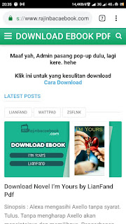 CARA MELEWATI SAFELINK APRIL 2019 DI RAJINBACAEBOOK