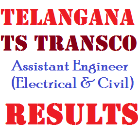 TS Transco Asst. Engineer AE Results 2015 Electrical and Civil