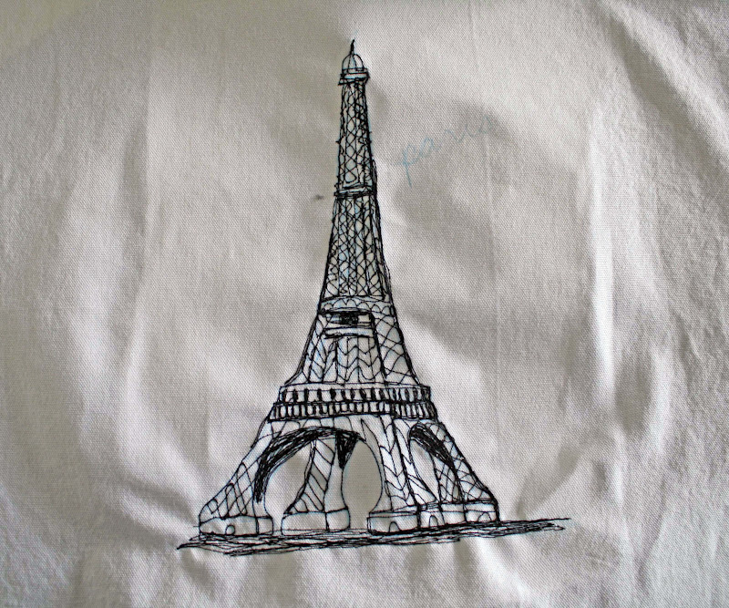 Embroidery.com: Eiffel Tower: Individual Designs