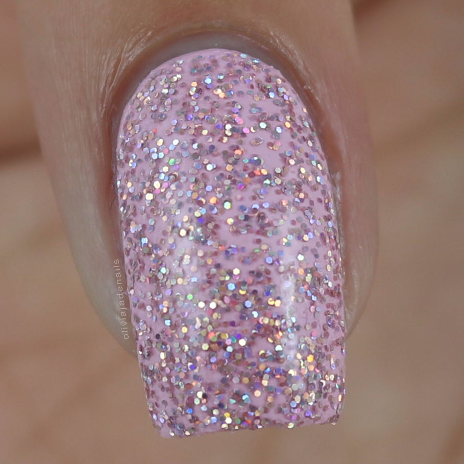 OPI Sunrise...Bedtime! (over OPI Mod About You) swatched by Olivia Jade Nails