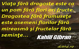Dragostea - Khalil Gibran