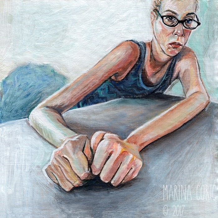 Хорватский художник. Marina Coric Хорватский художник