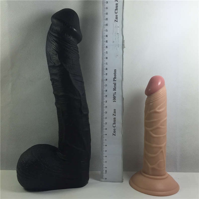 Big Head Huge Dildo Dong Long King Size Suction Cup Penis Masturbators Sex Toys