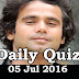 Daily Current Affairs Quiz - 05 Jul 2016