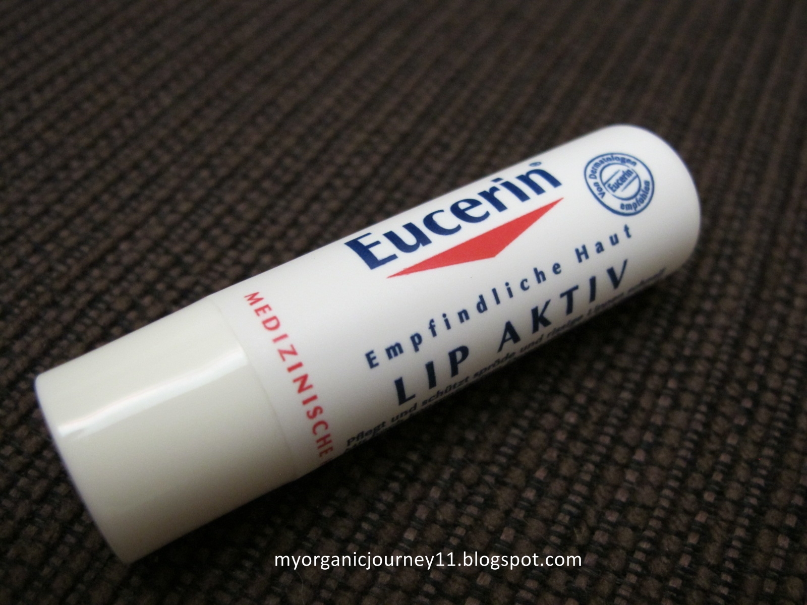 My Organic Journey: ( Part ) My Dry Chapped Eucerin Lip Active
