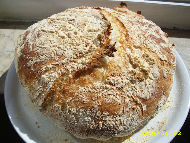 Pane senza impasto