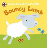 Bouncy Lamb Cuddle and Snuggle cloth book Ladybird