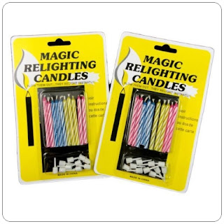 Magic Relighting Candles