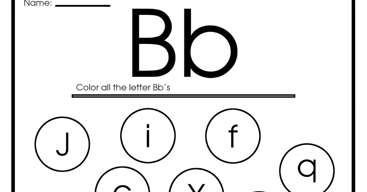 letter B - ESL worksheet by titazotes