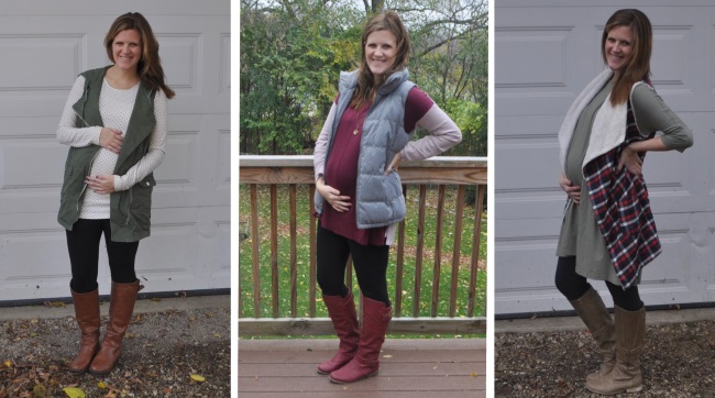 fall maternity outfit