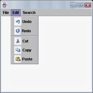 JMenu in Java Swing