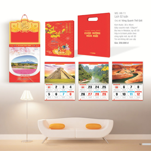 LỊCH 52 TUẦN LỊCH 52 TUẦN
