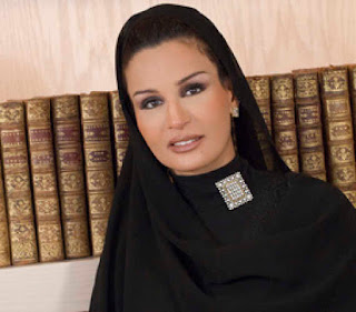 Foto Sheikha Mozah Qatar Wanita Muslim Cantik Terkaya di Dunia 