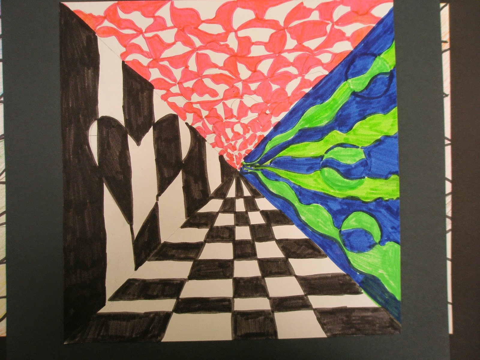 Elwood Primary Art Year 4 Optical Illusions