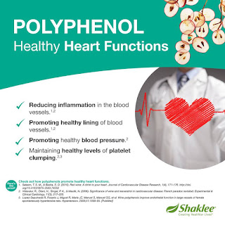 Polifenol Berkesan Menggalakkan Fungsi Jantung Yang Sihat