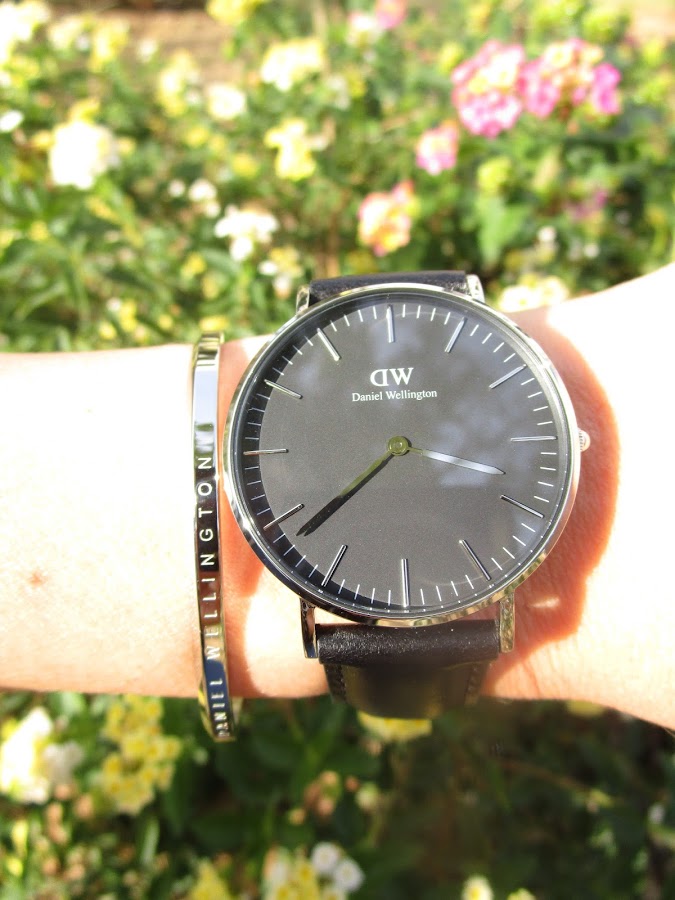 Reloj Daniel Wellington Classic Black y brazalete Classic Cuff
