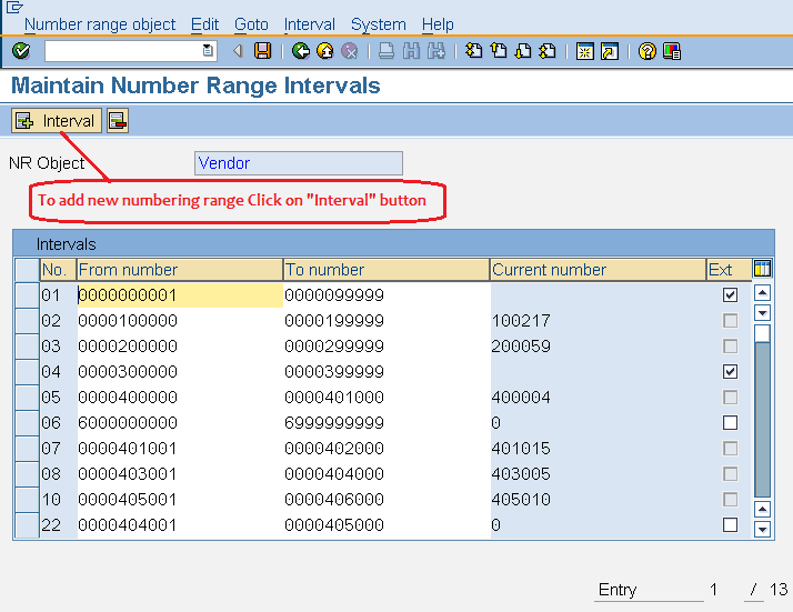 SAP MM How to Assign Number Ranges for Vendor Master Records