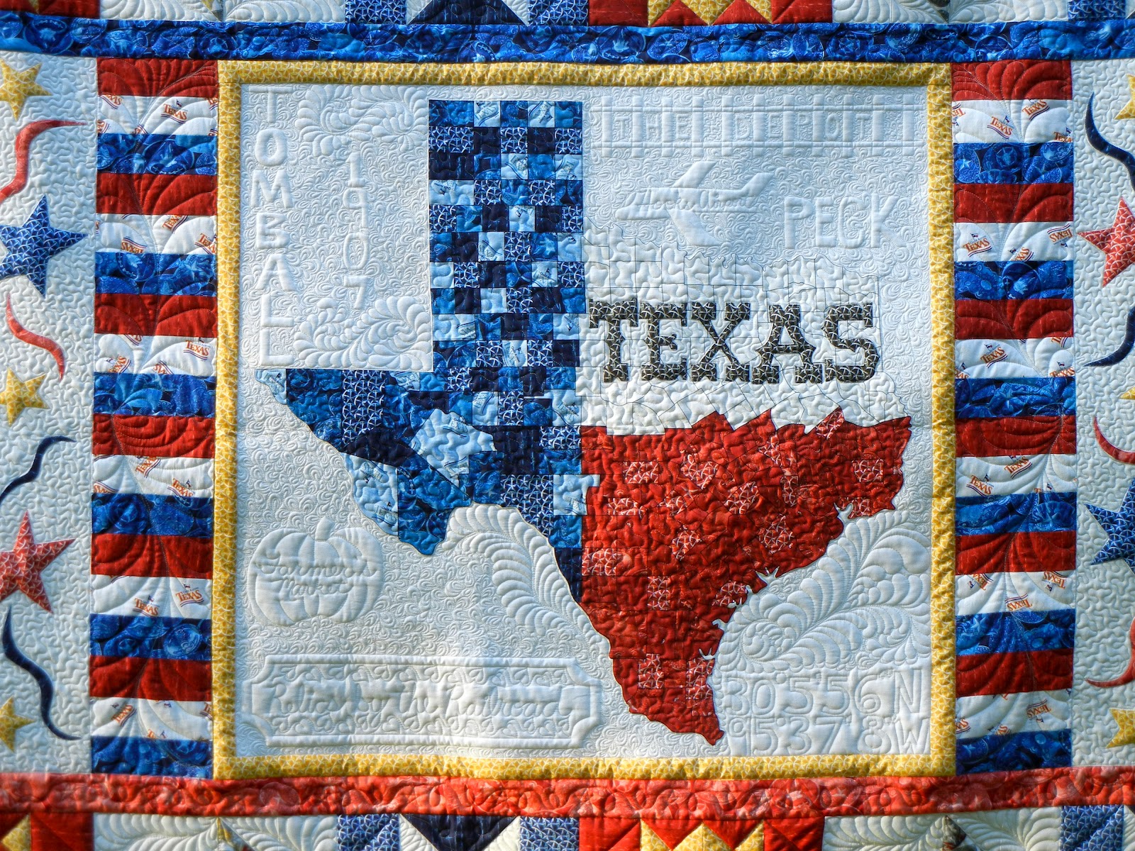 Quilters Crossing: Quilt Across Texas 2012 Begins!