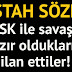 TSK'ya Savaş İlan Ettiler