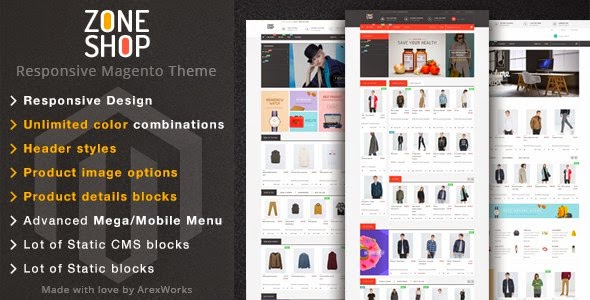 Zoneshop - Multipurpose Responsive Magento Theme 2015 Multipurpose Responsive Magento Theme