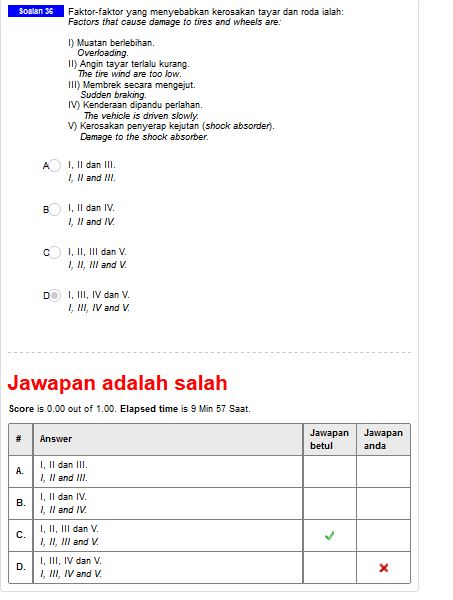 Jpj ujian psikometrik Contoh Soalan