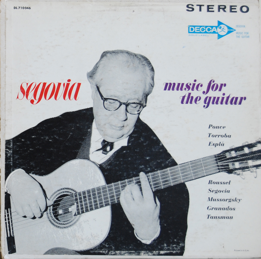 Humboldt County Record Collector Segovia Music for the Guitar