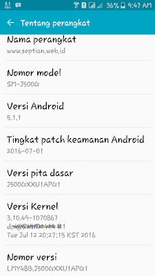 klik 5x pada nomor versi di device info klik 5x pada nomor versi di device info