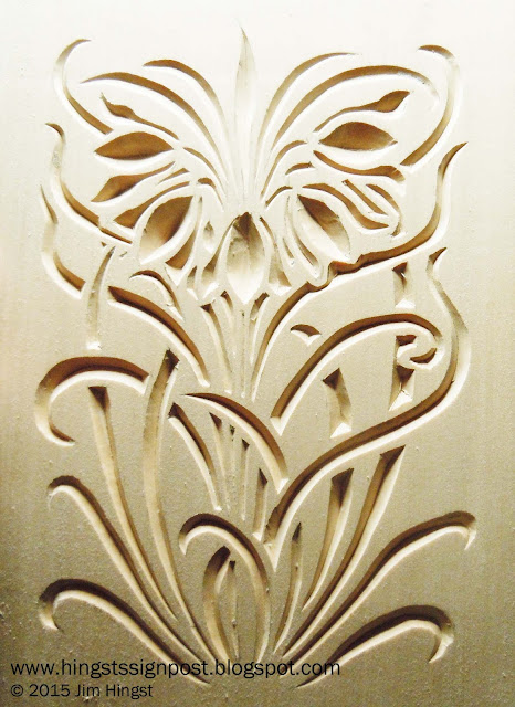Using chip carving knives in letter hingst s Using chip carving knives in letter hingst s