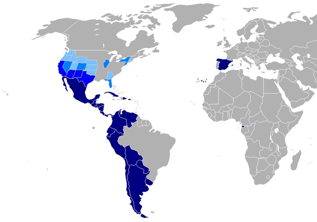 アメリカ大陸 北米 中米 南米 では英語より スペイン語を話す人の方が多い理由