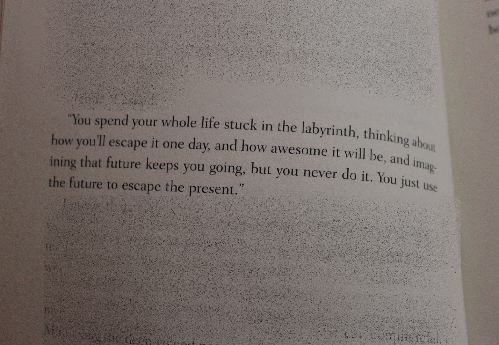 WALKING TRAVESTY Looking For Alaska