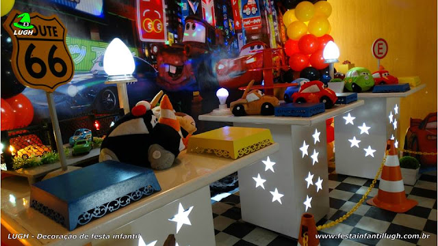 Carros Disney - Decoração provençal simples - Detalhes imagem 06 Decoração provençal Carros (Disney) - Aniversário infantil
