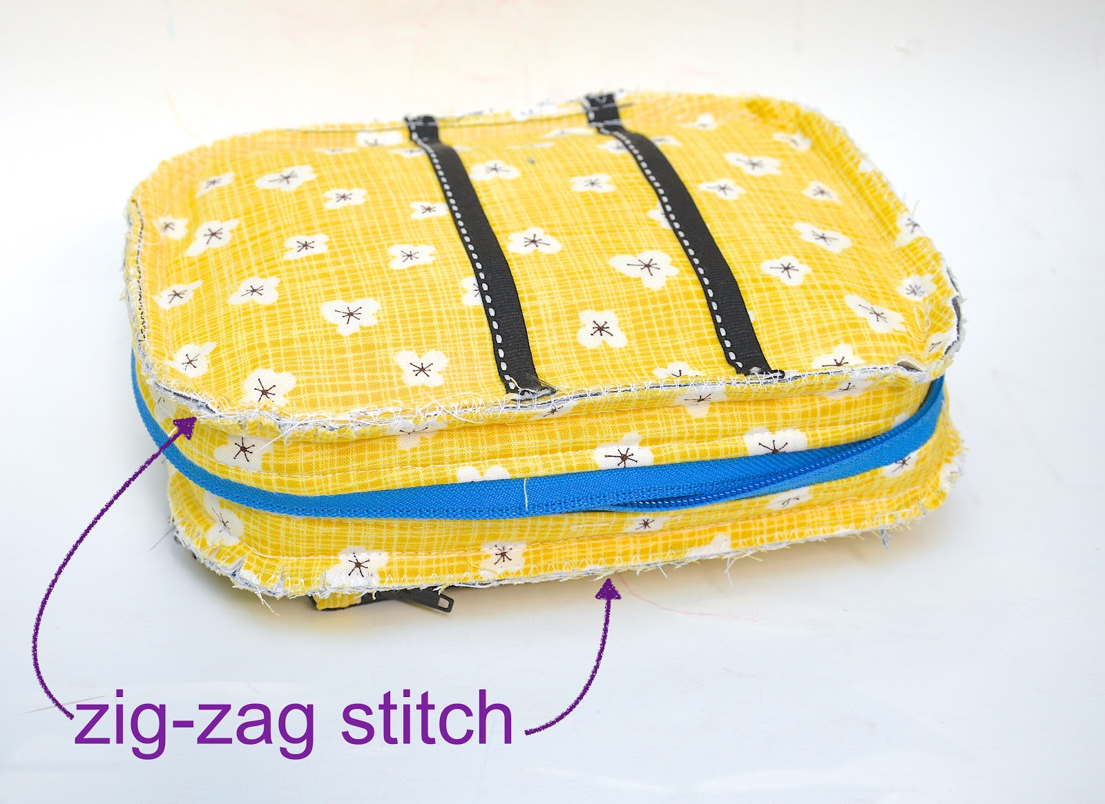 ikat bag Zip A Bag Chapter 14 ZipperedGusset Utility Case