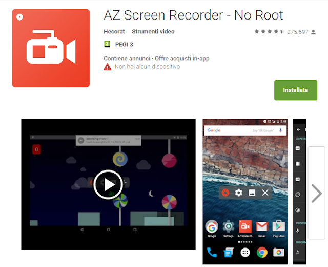 AZ Screen Recorder - No Root AZ Screen Recorder - No Root screen-shot