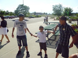 Dj with his cousins Troy & Rome