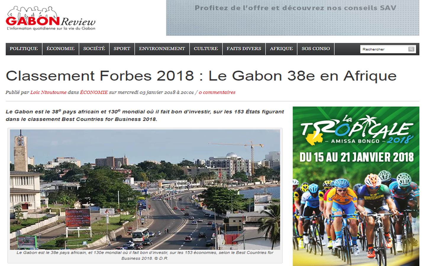 ANOTHER FEAT BY ALI BONGO. UN AUTRE EXPLOIT D’ALI BONGO