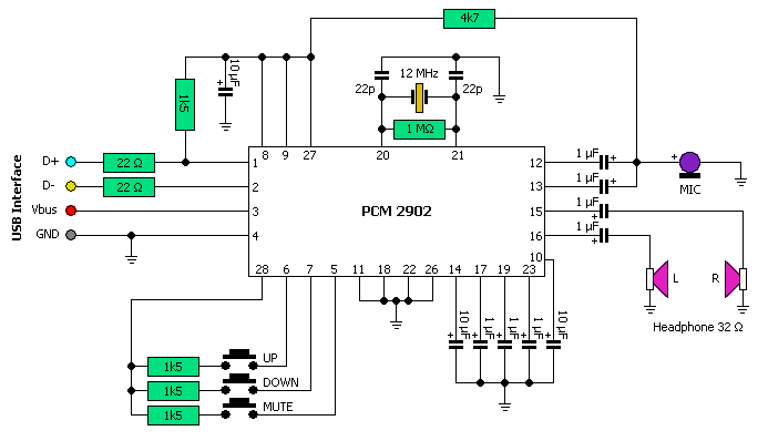 Cd Player Circuit Diagram