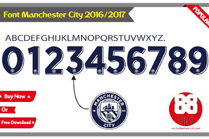 Font Manchester City UCL 2016/2017