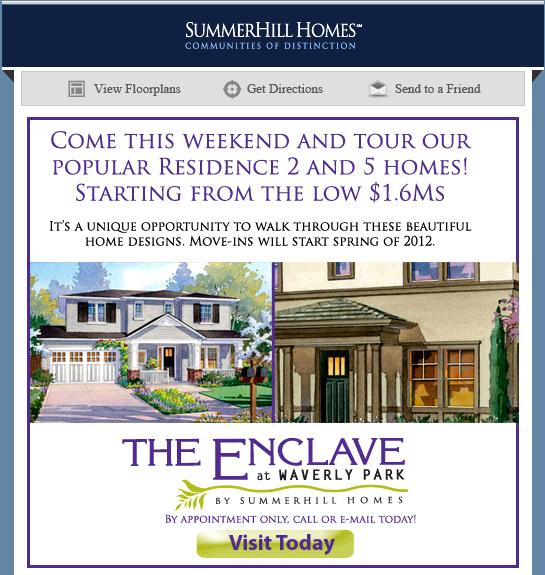 The Enclave at Waverly Park Mountain View