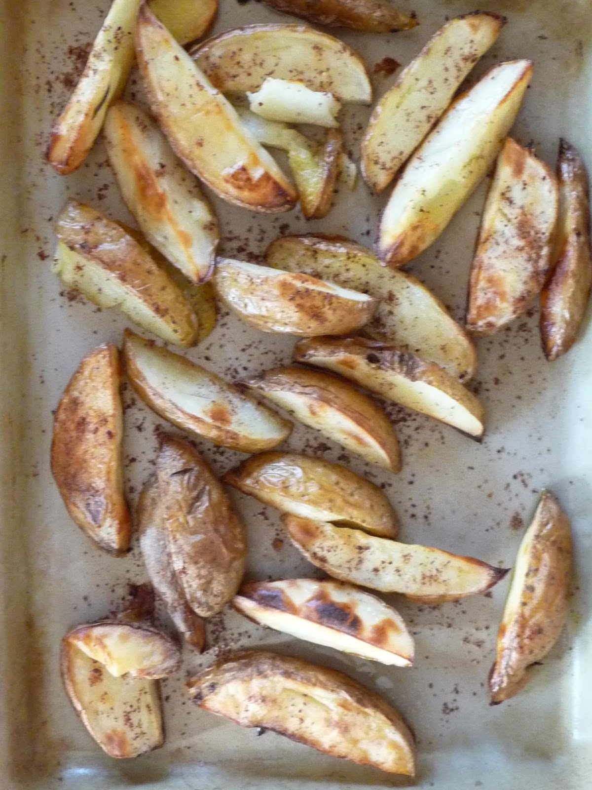Lancashire Food Sumac roasted potato wedges