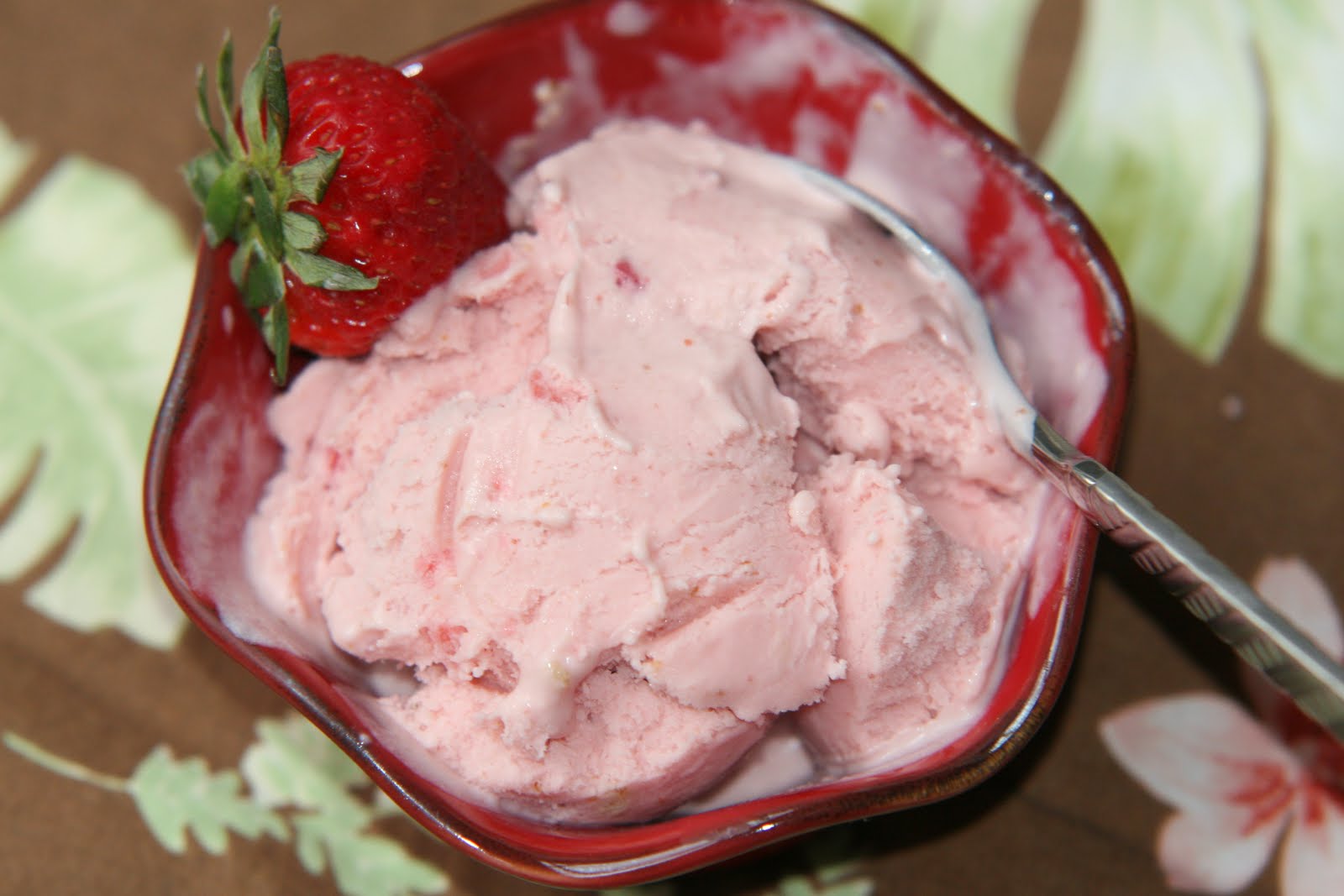 Haystacks & Champagne Strawberry Cheesecake IceCream