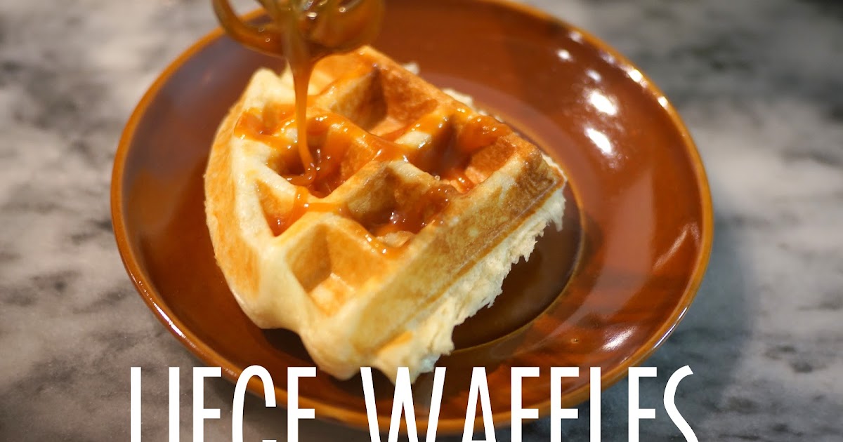 Liege Waffles