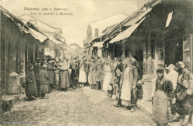 Пазарен ден во Битола. „Битола за време на Балканските војни“