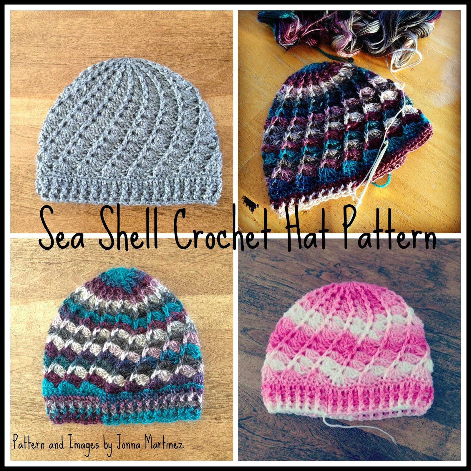 Crochet shell hat pattern Clearance
