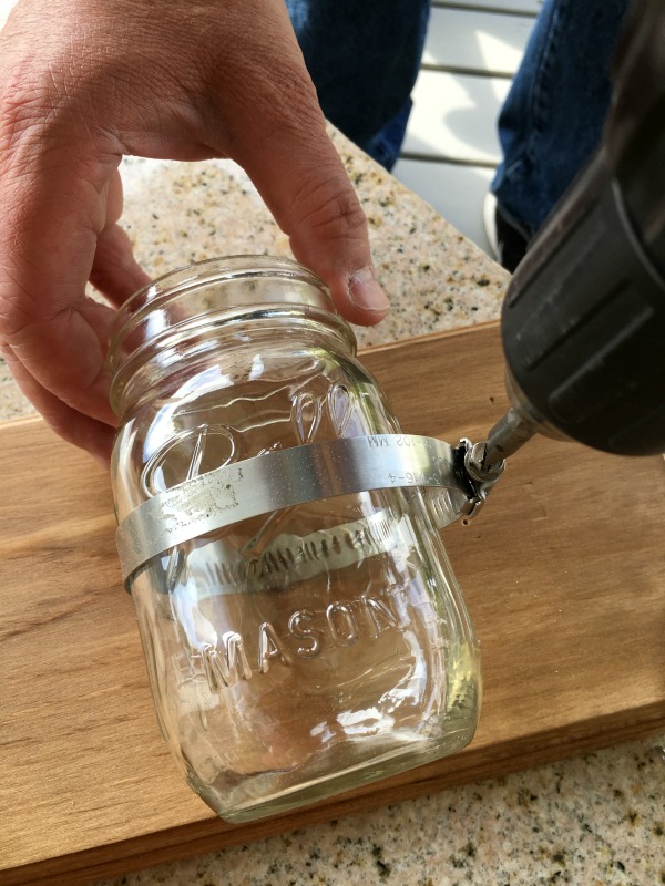 DIY How to Make a Mason Jar Wall Organizer Walking On Sunshine Recipes